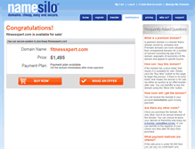 Tablet Screenshot of fitnessxpert.com